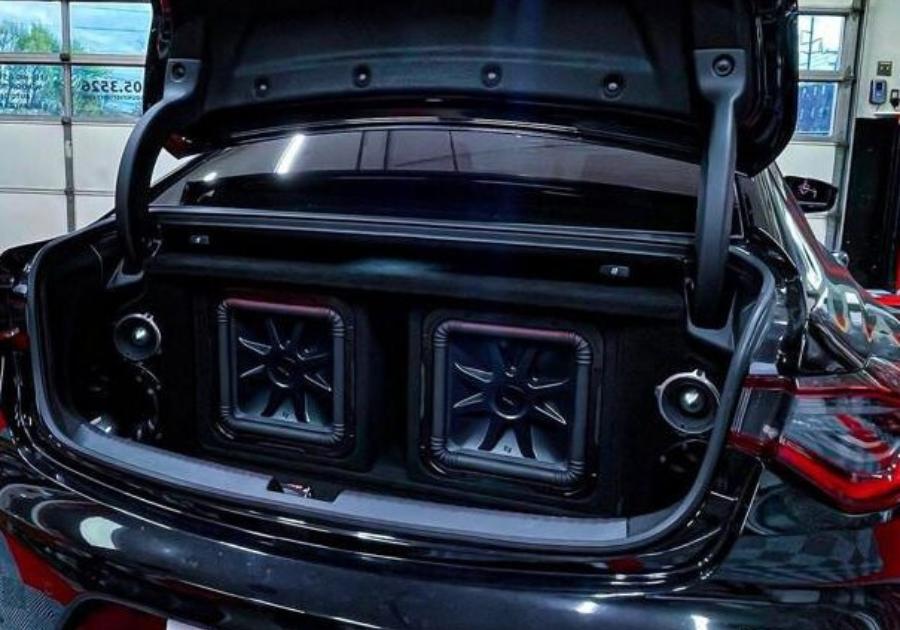 Car audio installation