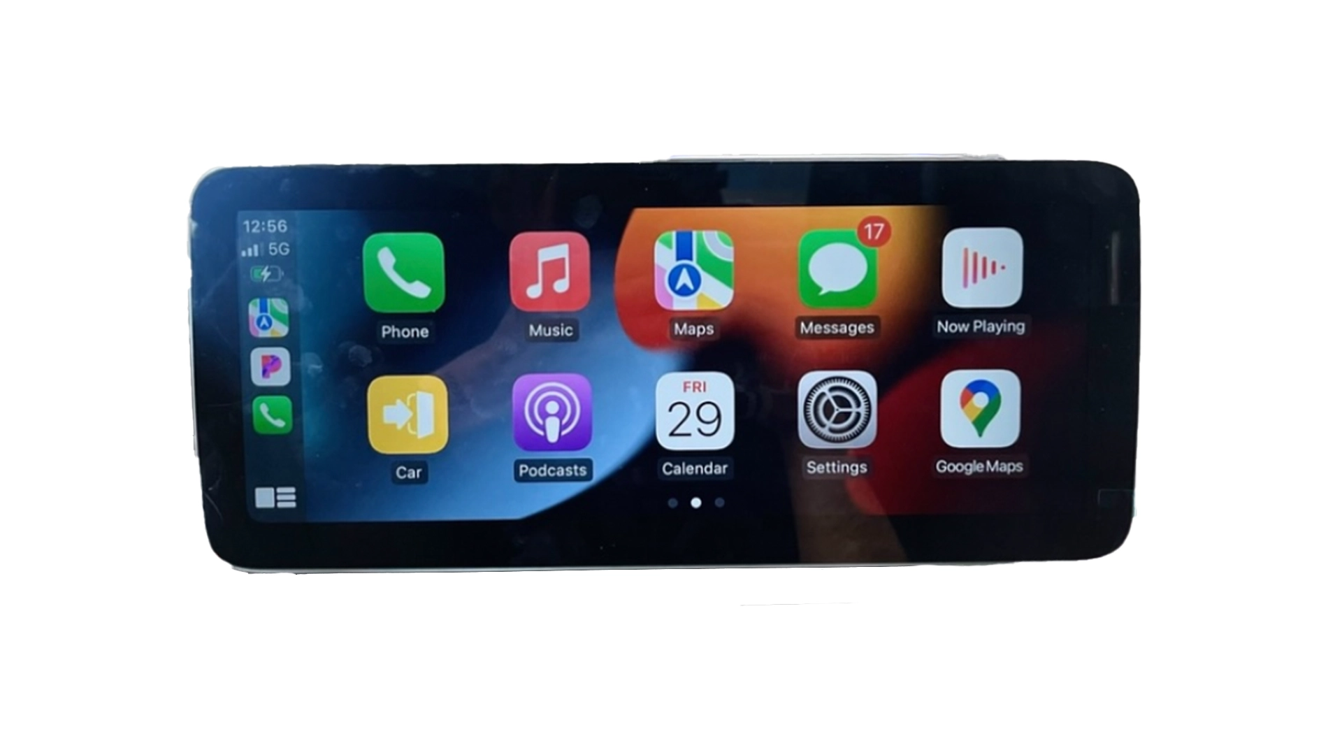 Infotainment 10 and 12 inch flat screens