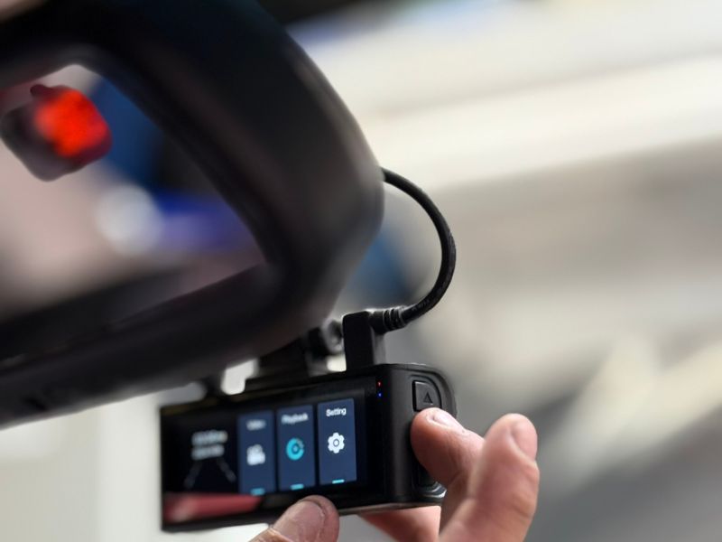 audi q5 dashcam install preparing