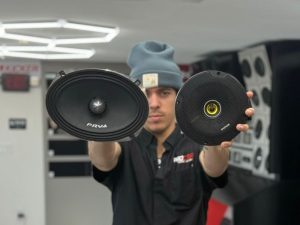 loud car door speakers