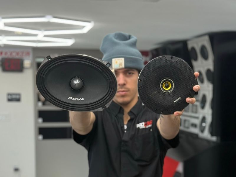 loud car door speakers
