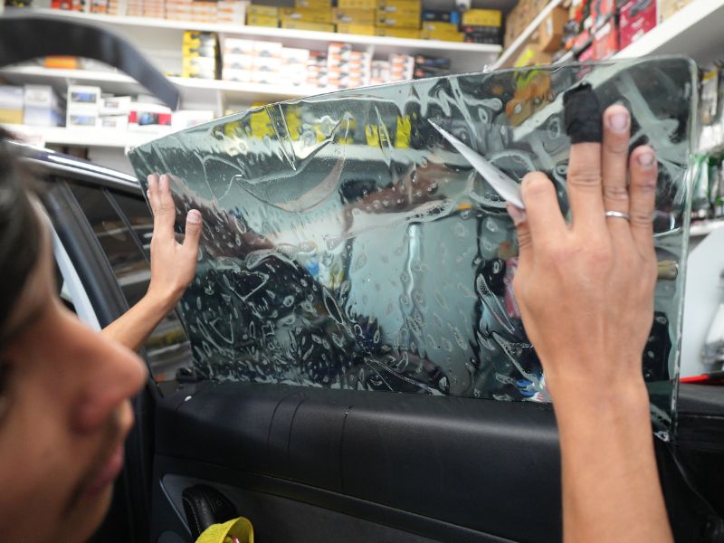 Car Window Tint With UV Protection