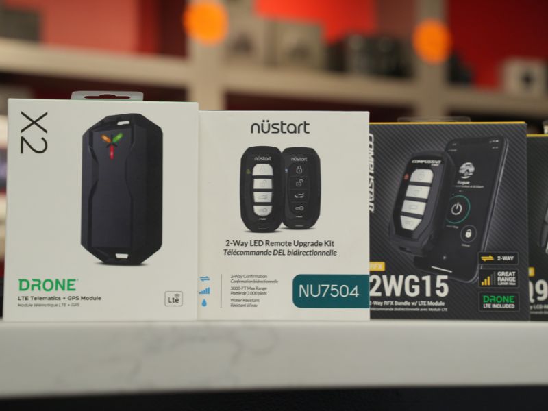 remote car starter with installation near me features