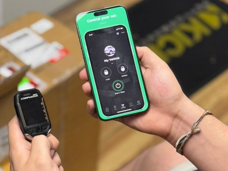 audi remote starter installation key